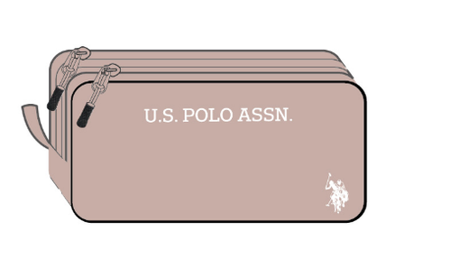 U.S. Polo Assn. BLUSH Pencil Case